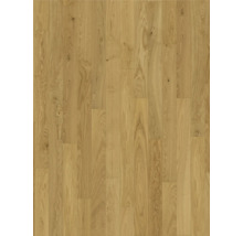 Verlegung von hellem Eichenparkett