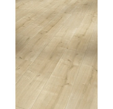 Helle Laminatbodenoberfläche in Holzoptik