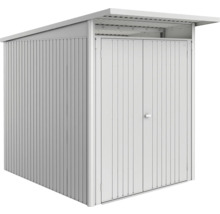 Metall Gerätehaus mit Doppeltür und Pultdach