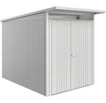 Metall Gerätehaus mit Doppeltür und Pultdach zur Aufbewahrung von Gartengeräten