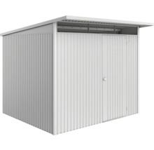 Metall Geräteschuppen mit Flachdach und Tür