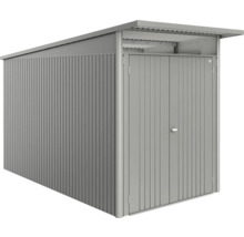 Metall Geräteschuppen mit Doppeltür und Flachdach