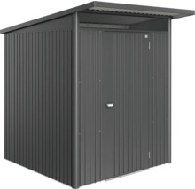 Metall Gerätehaus mit Tür und Dach