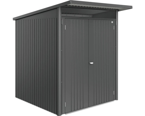 Metall Gerätehaus mit Tür und Dach