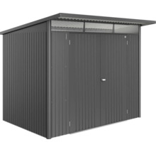 Metall Gerätehaus mit Doppeltür und Satteldach