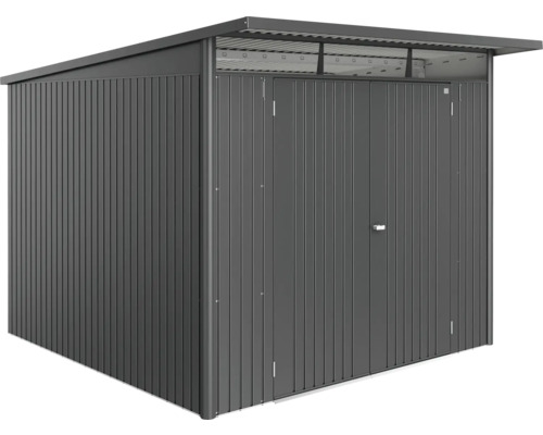 Metallgerätehaus mit Doppeltür und Dach