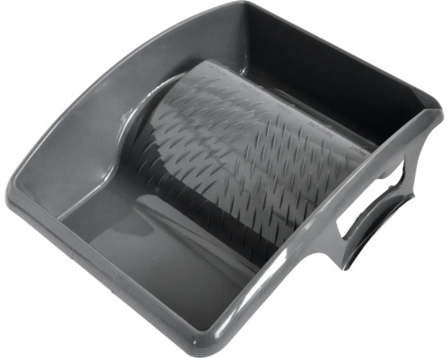 HORNBACH Farbwanne grau 24x30 cm Farbschale mit Abstreifgitter für Farbroller