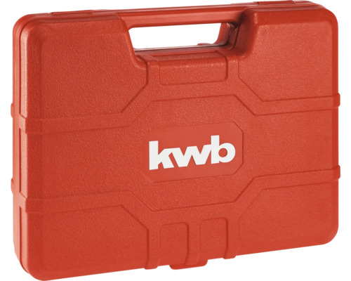 KWB Werkzeugkoffer aus Kunststoff