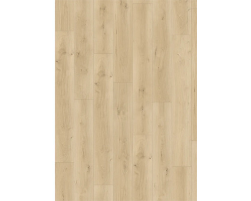 Heller Laminatboden im Holzdesign