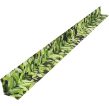 Hecke aus künstlichen Pflanzen zur Dekoration