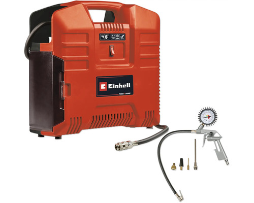 Akku-Kompressor Einhell TE-AC 36/8 Li OF Set, 8 bar 36 V, Solo - Power-X-Change, ohne Akku und ohne Ladegerät Akku-Kompressor Einhell TE-AC 36/8 Li OF Set, 8 bar 36 V, Solo - Power-X-Change, ohne Akku und ohne Ladegerät