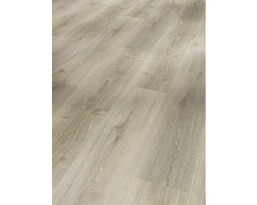 Helle Laminatbodenfläche mit Holzoptik