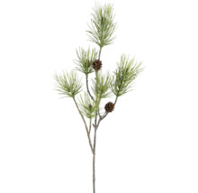Künstlicher Kiefernzweig mit Zapfen zur Dekoration
