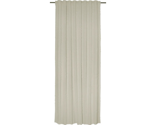 Vorhang mit Universalband beige 140x280 cm