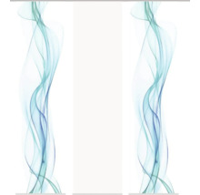 Roll-Up-Banner mit abstraktem Design für Präsentationen und Werbung