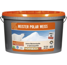 Eimer mit Meister Polar Weiss Innenfarbe, 15 Liter