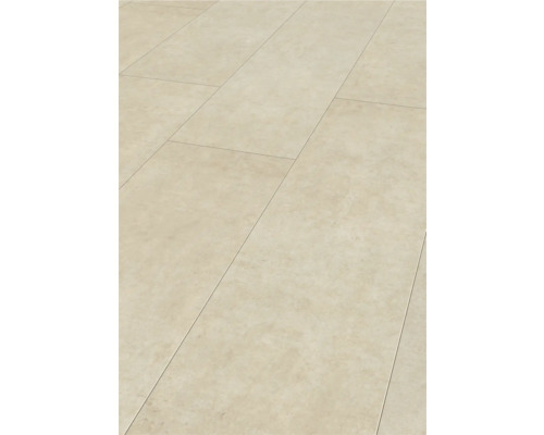 Beiger Vinyl-Bodenbelag im Fliesenformat