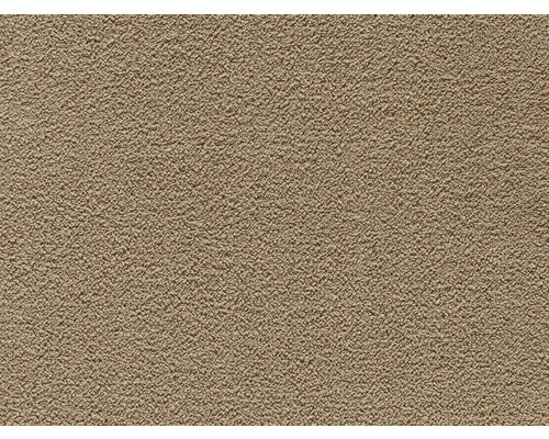 Teppichboden Shaggy Janette camel FB42 400 cm breit (Meterware) Nahaufnahme einer Putzoberfläche