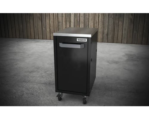 Tenneker Grillunterschrank mit Rollen und Edelstahlarbeitsplatte