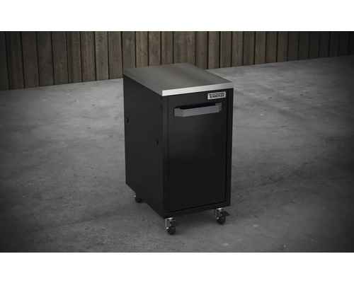 Rollcontainer mit Edelstahlplatte für Werkstatt und Garage