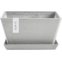 Eckiger Pflanzkübel mit Untersetzer