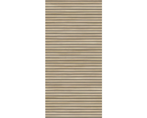 Holzpaneel mit horizontalen Latten für Wand- oder Deckenverkleidung