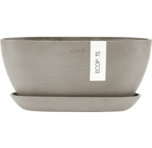 Ecobots Pflanzgefäß mit Untersetzer