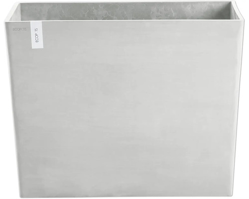 Viereckiger Pflanzkübel aus Kunststoff