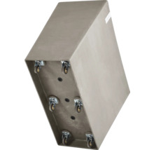 Metallbehälter mit Rollen