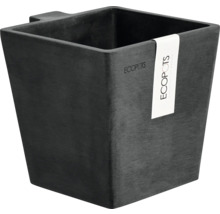 Viereckiger Pflanztopf mit EcoPots Logo
