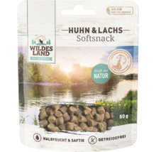 Hundesnack Wildes Land Softsnack Huhn & Lachs 50 g