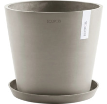 Ecopots Blumentopf mit Untersetzer