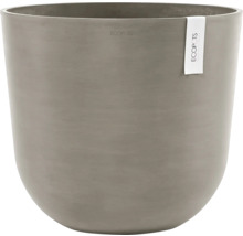 Runder Pflanztopf aus Kunststoff