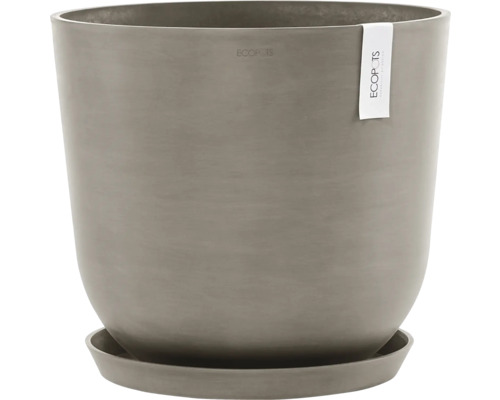 Ecopots Topf mit Untersetzer