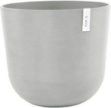 Grauer Pflanztopf