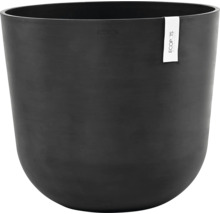 Schwarzer Pflanztopf für den Innen- und Außenbereich