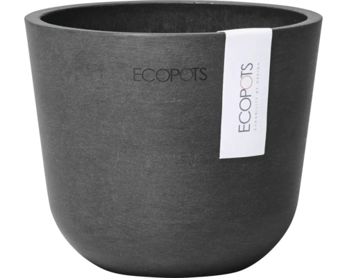 Grauer Pflanztopf von Ecopots
