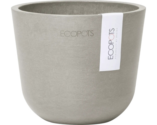 Grauer Pflanztopf von Ecopots