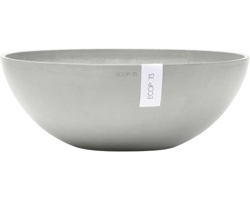 Graue Ecopots Pflanzschale