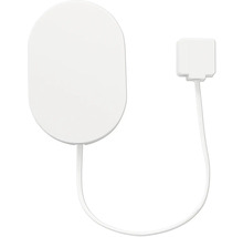 Weißer LED-Lichtsensor mit rundem Gehäuse und Stecker