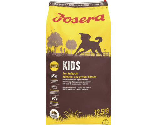 Hundefutter trocken Josera Josera Kids 12,5 kg Junior, zur Aufzucht mittlerer und großer Rassen Hundefutter trocken Josera Josera Kids 12,5 kg Junior, zur Aufzucht mittlerer und großer Rassen