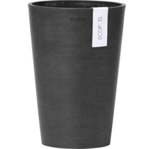 Hoher Pflanzkübel aus Kunststoff