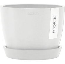 Blumentopf aus Kunststoff mit Untersetzer