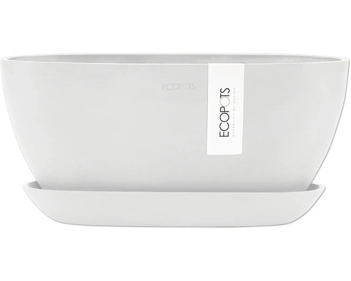Ecopots Topf mit Untersetzer