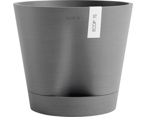 Blumentopf mit Untersetzer