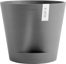 Grauer Pflanztopf