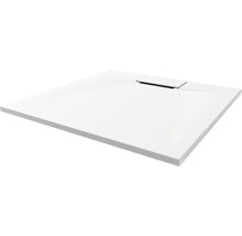 Quadratische Duschwanne aus Sanitäracryl