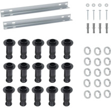 Kompletter Montagesatz mit Halterungen, Abstandshaltern, Schrauben und Unterlegscheiben