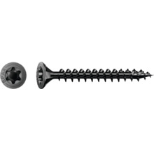 Holzschraube Spax T-STAR plus Senkkopf TX Vollgewinde 4x16 mm, 25 Stück, schwarz