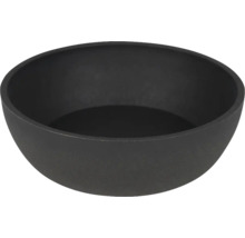 Schwarze Pflanzschale